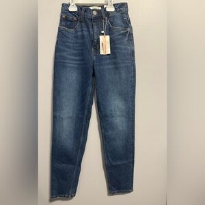 Mango Women's Jeans in Deep Blue